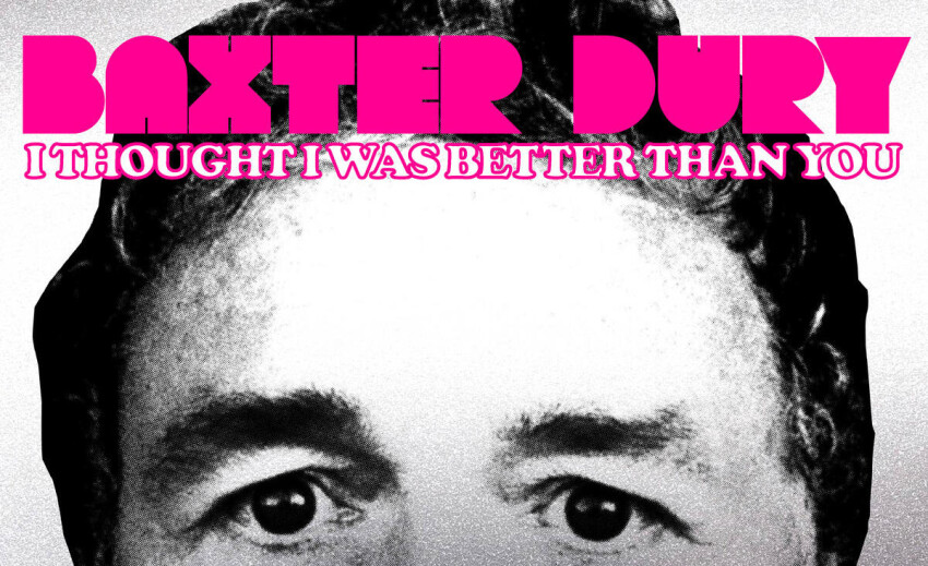 Le dernier album de Baxter Dury, "I Thought I Was Better Than You"