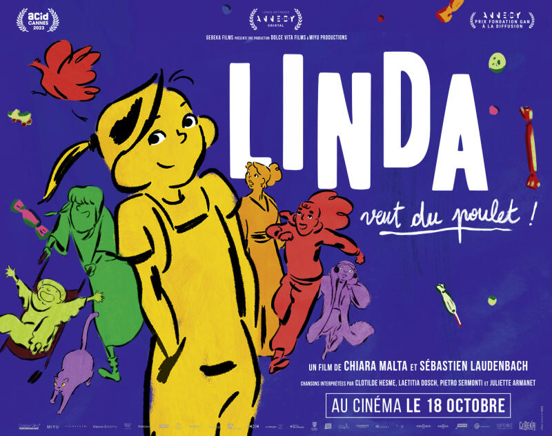« Linda veut du poulet ! » : du cinéma d’animation formidablement cuisiné