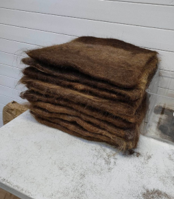 Image : Photo du projet Hair Recycle sur Instagram, des tapis de cheveux absorbants.