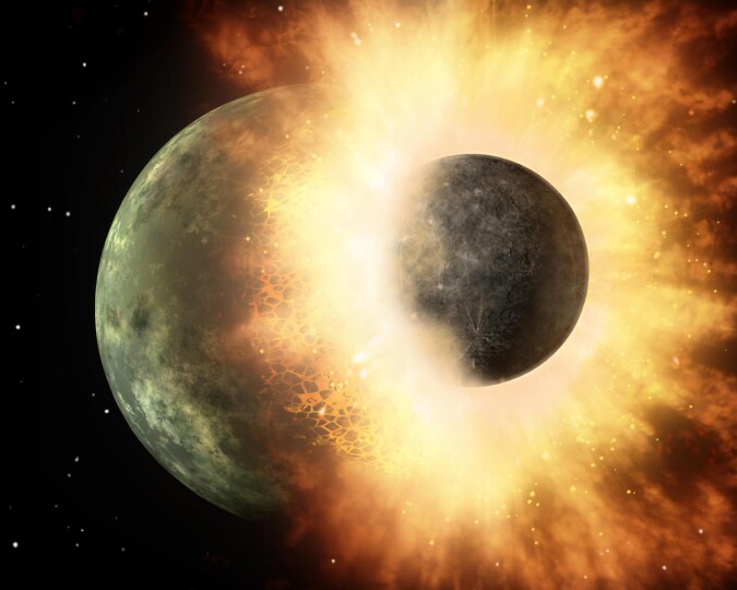 L'origine de la lune : et si la Terre renfermait des morceaux de planète ?