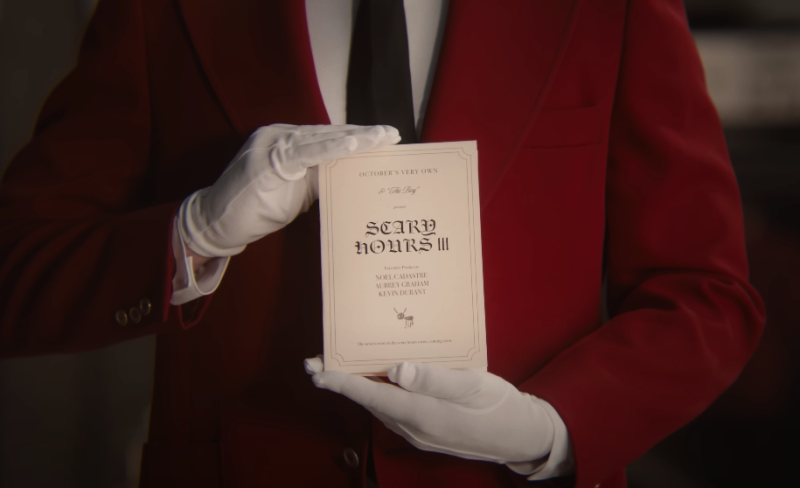 L’EP surprise de Drake : « Scary Hours », orchestre privé et verre de vin