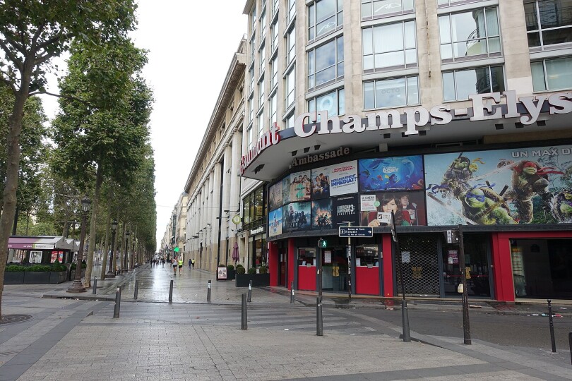 Image : Le Gaumont des Champs Élysées, par Guilhem Vellut