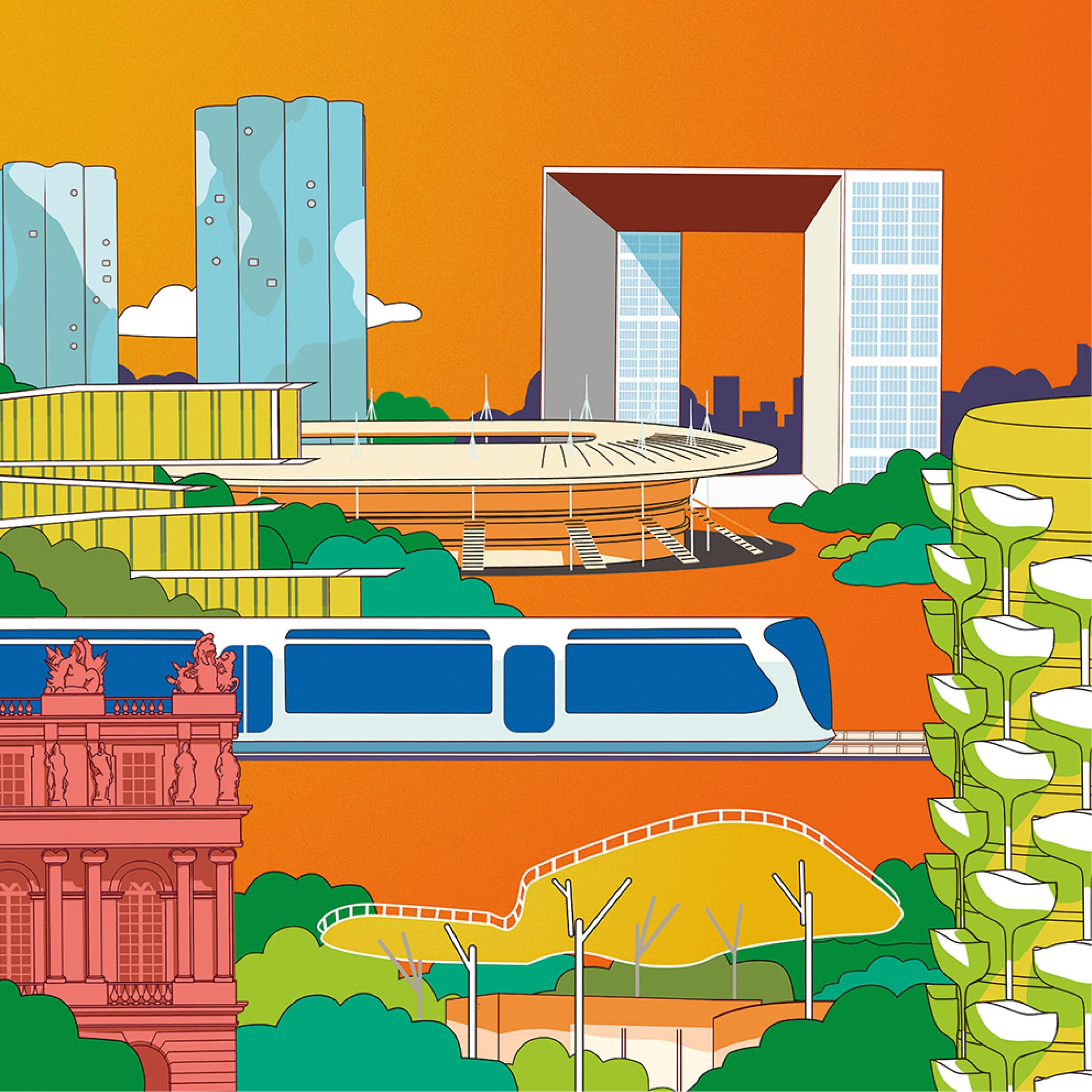 Nova y va à la Cité de l’architecture et du patrimoine pour une visite du métro parisien d’hier à demain