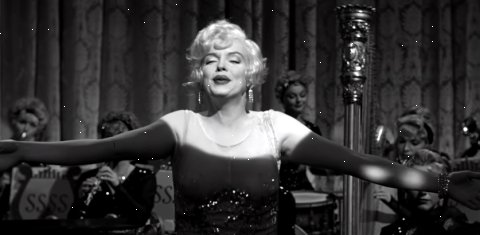 Some like it hot - Marilyn Monroe - restaured version