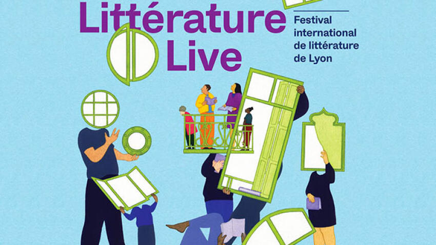 Littérature Live, festival international de littérature de Lyon du 21 au 27 mai - Lyon