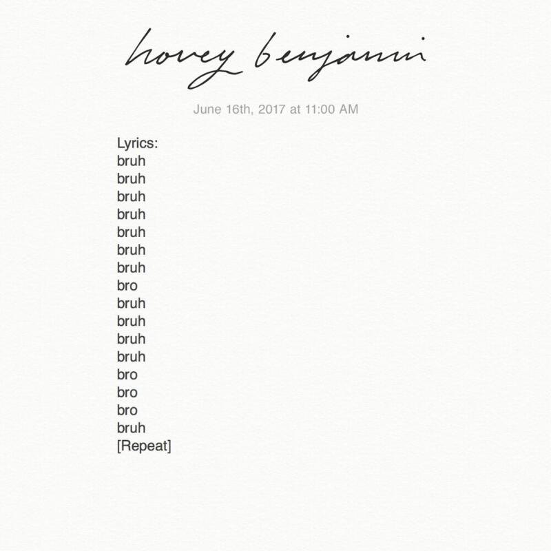 HOVEY BENJAMIN