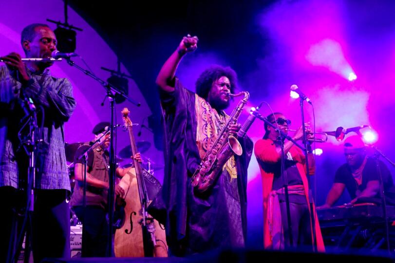 "Jazz et funk n'ont pas d'existences distinctes" : Kamasi Washington, le saxophoniste préféré de ton rappeur préféré