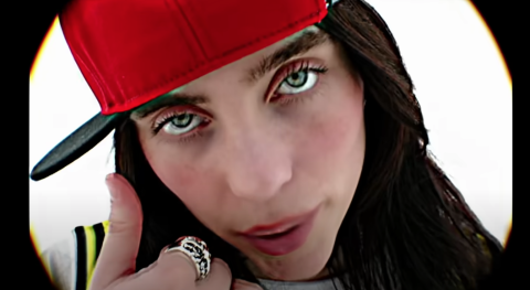 Extrait du clip "Lunch" de Billie Eilish