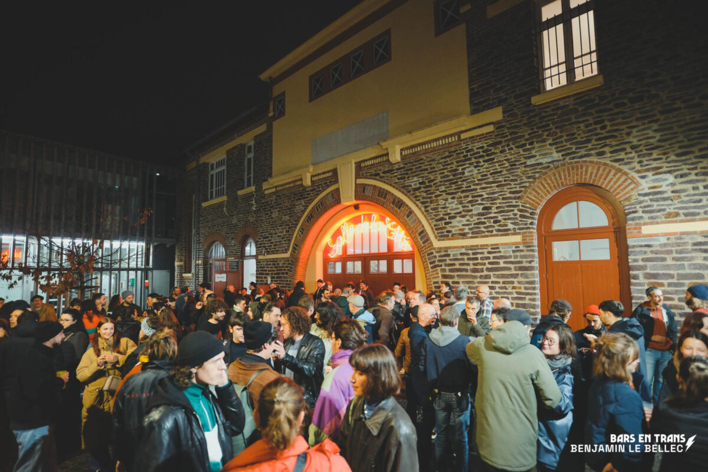 
Salle de la Cité aux Bars en Trans 2024 © Benjamin Le Bellec
