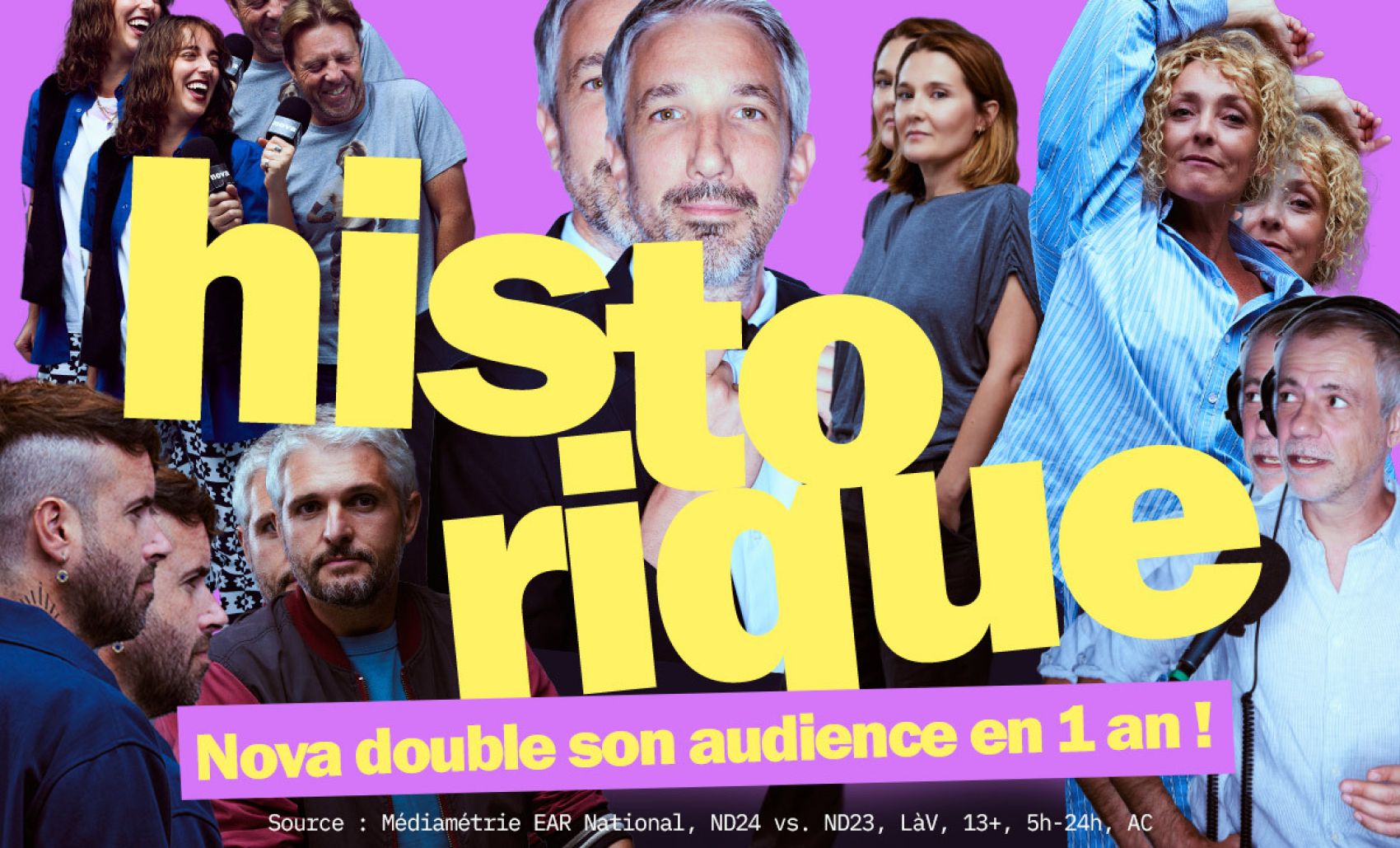 Record historique pour Radio Nova !