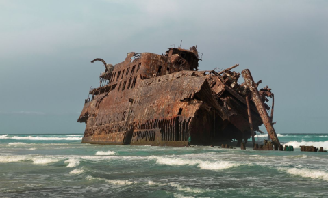 CC BY-SA 4.0 Wreck of Cabo de Santa Maria, 2010 December