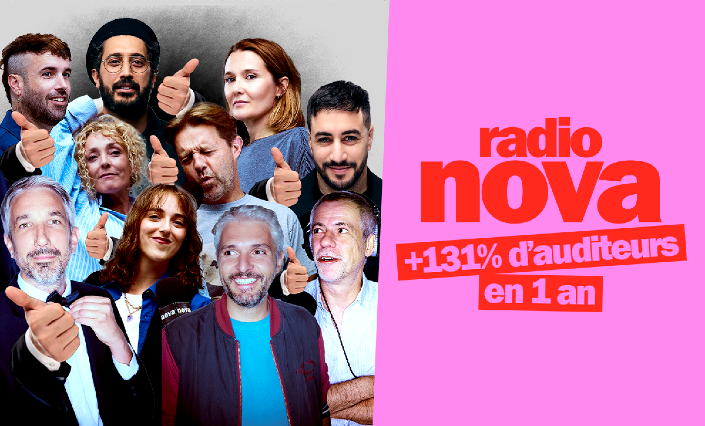 Audiences : Radio Nova à un niveau historique ! - Radio Nova
