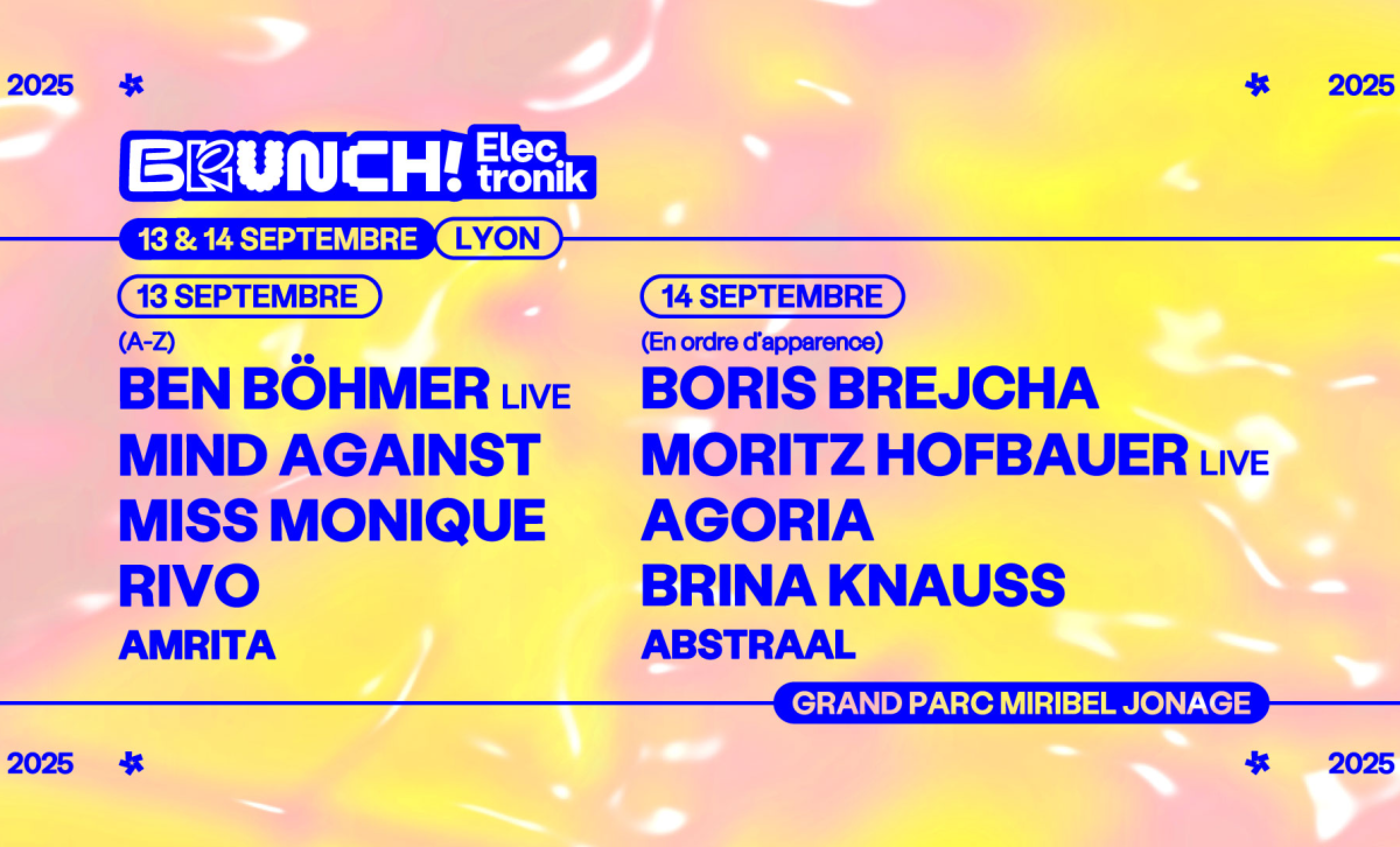 En 2025, Brunch Electronik rayonne entre Bordeaux, Lyon et Paris