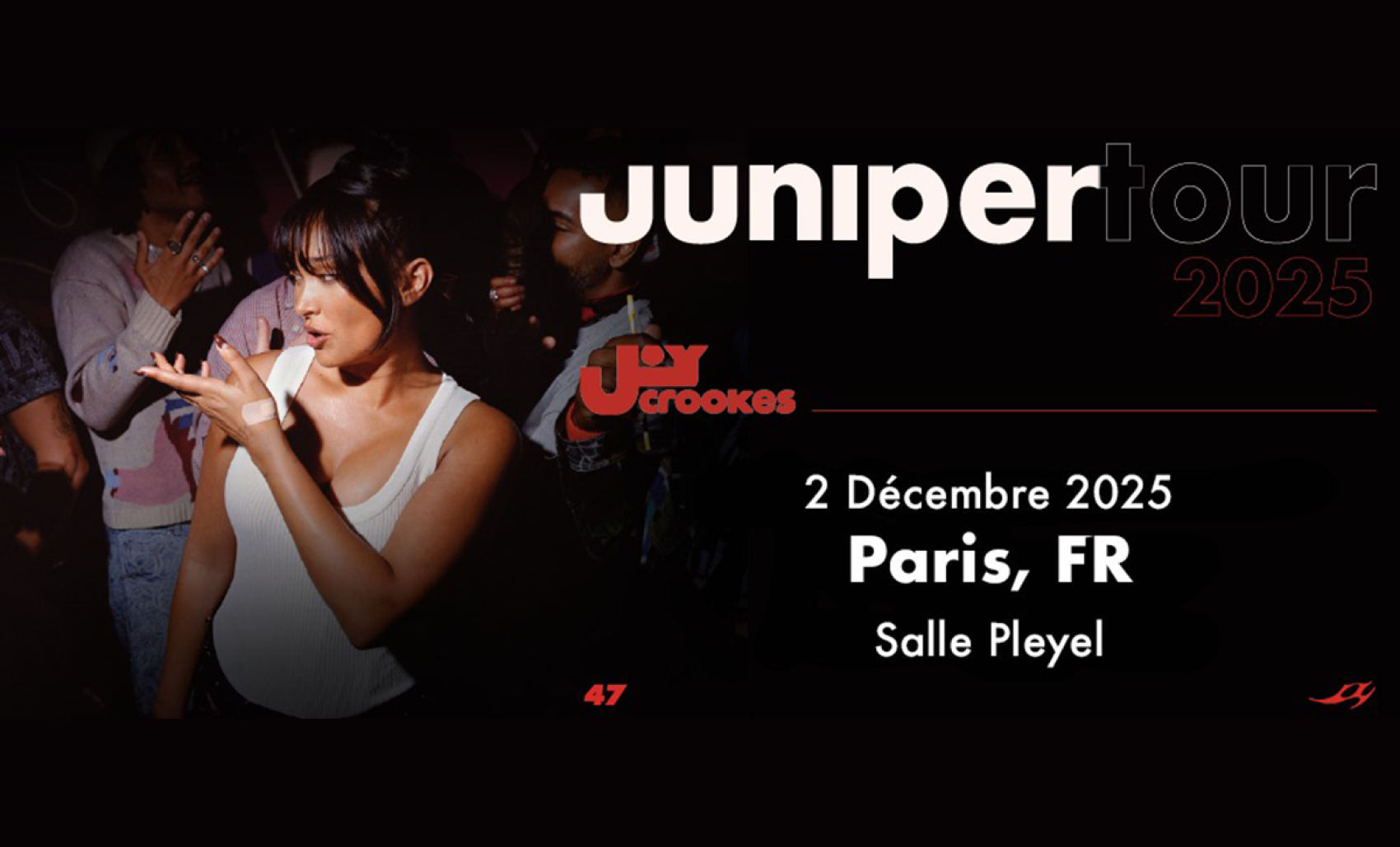 Gagnez vos places pour le concert de Joy Crookes à la Salle Pleyel le 02 décembre