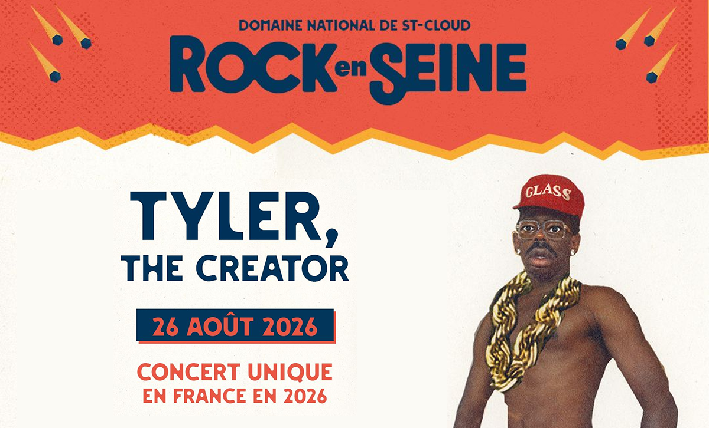 Tyler, The Creator à Rock en Seine en 2026 pour un unique concert en France