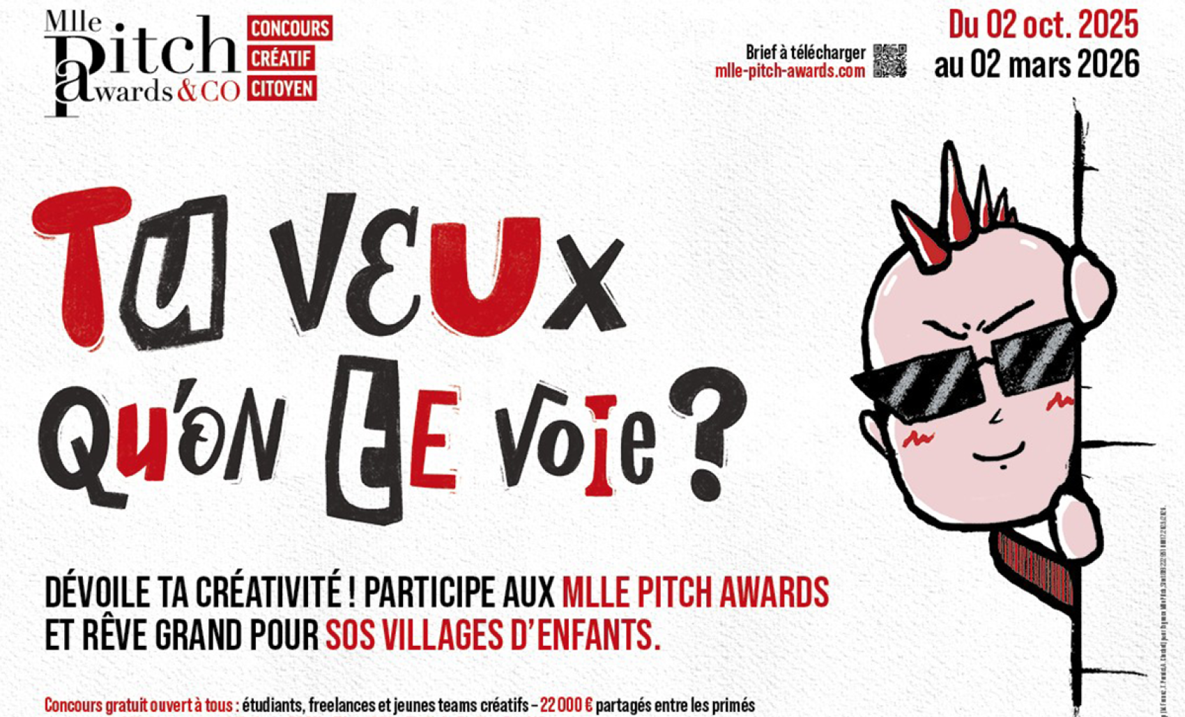 Participez à la 6e édition des Mlle Pitch awards, en faveur de la créativité utile 