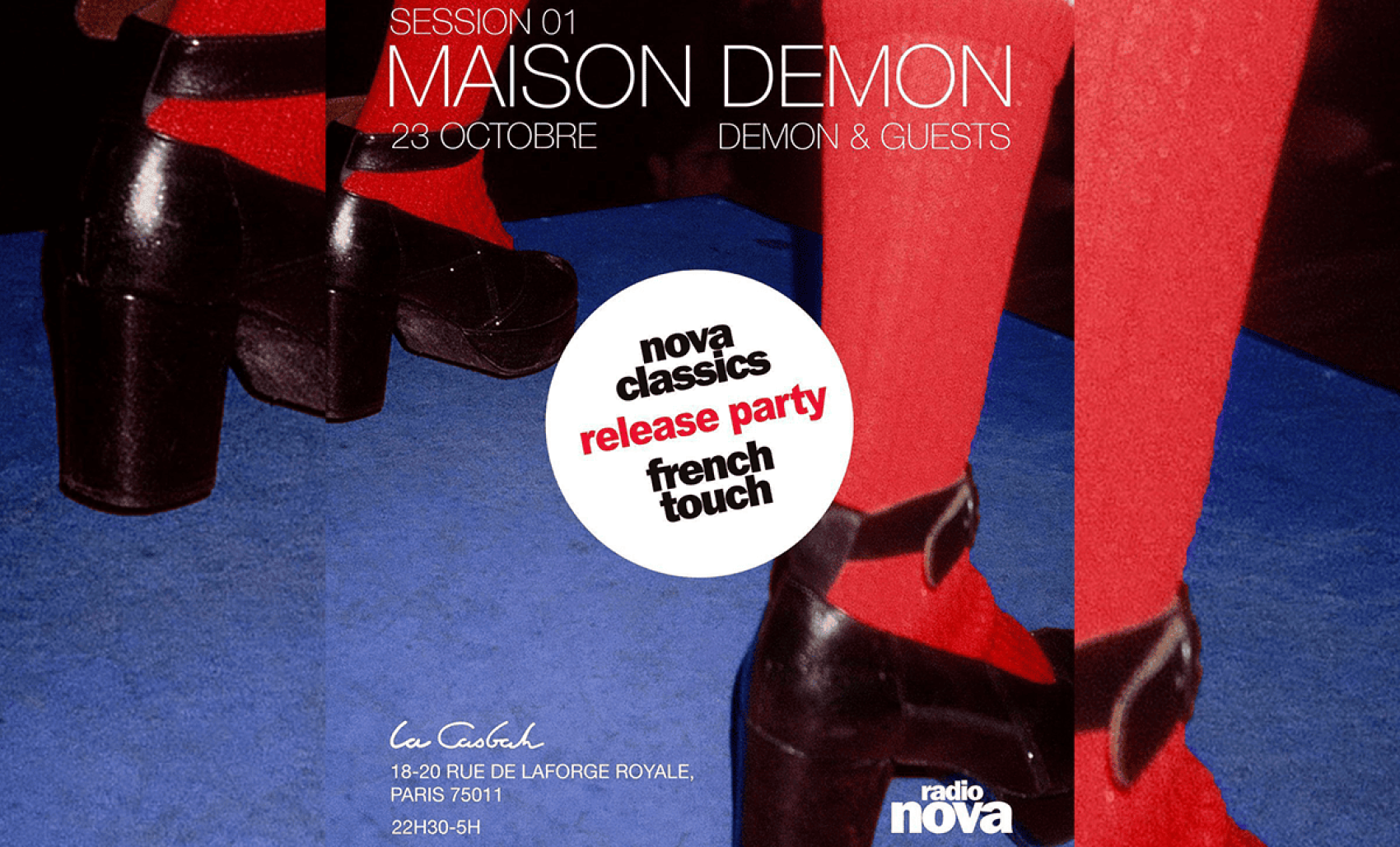 Fêtez la sortie du vinyle Nova Classics - French Touch à la Casbah le 23 octobre avec DJ Demon