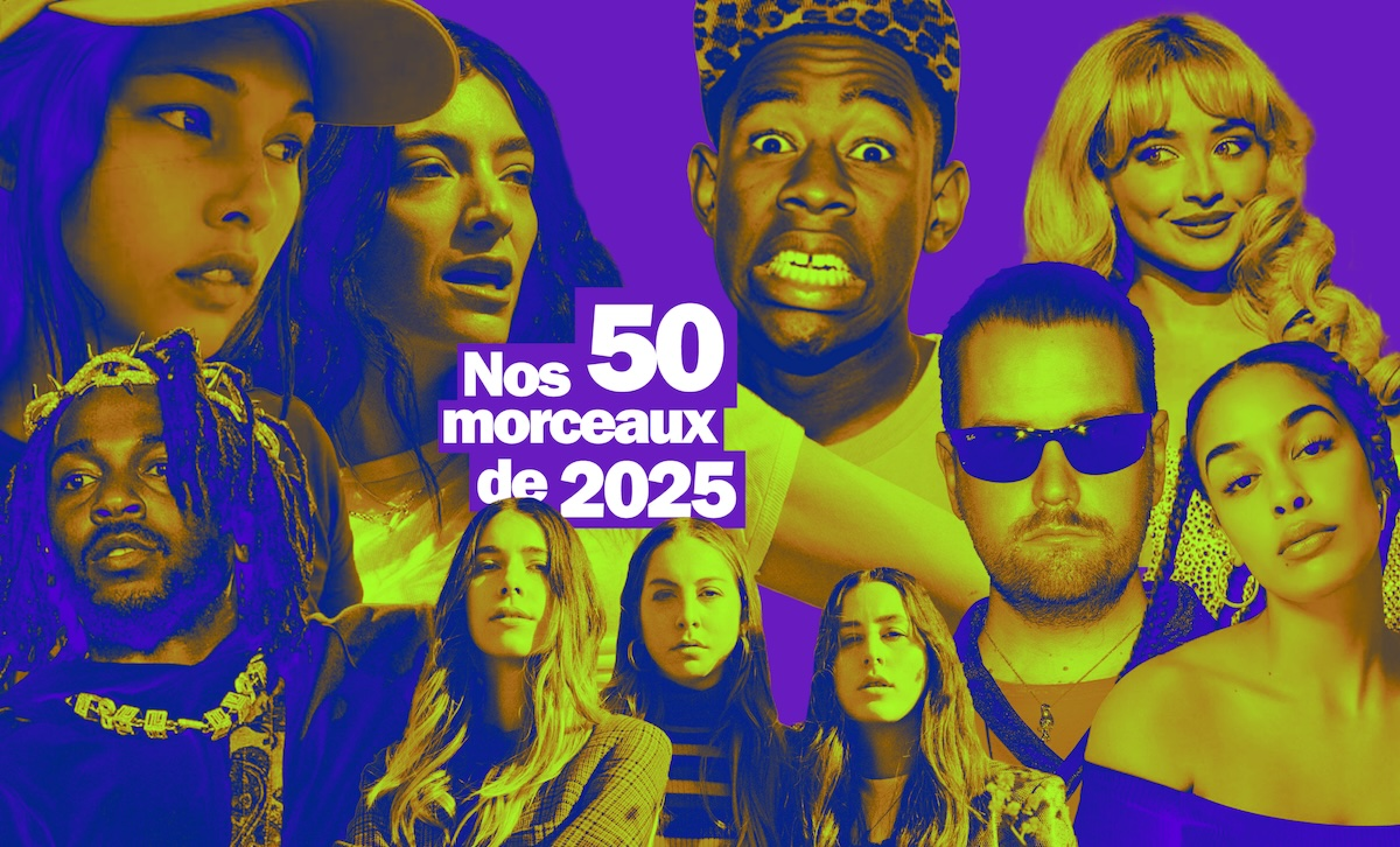 Nos 50 morceaux de 2025