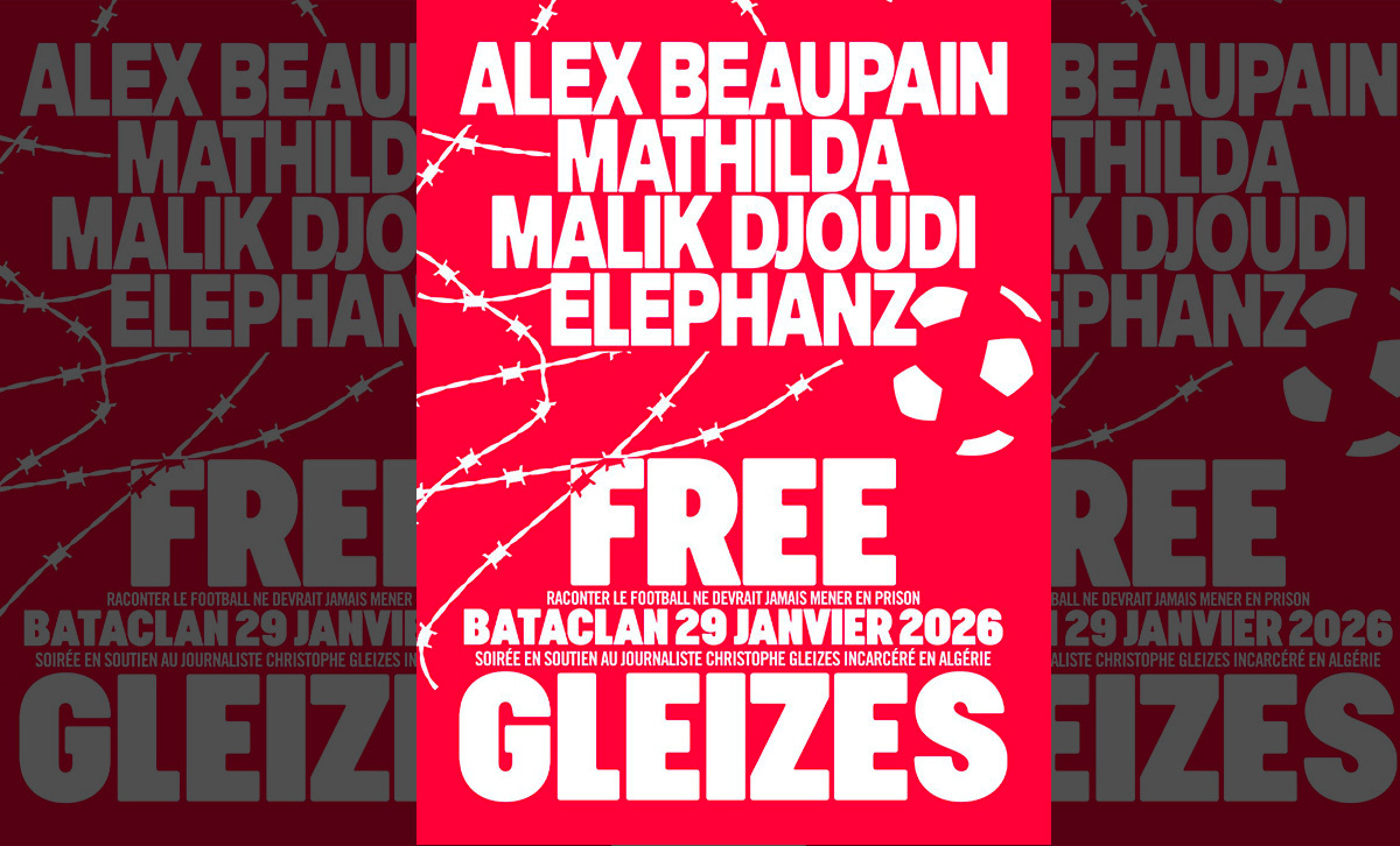Malik Djoudi, Elephanz et Yuksek en concert au Bataclan pour une soirée en soutien à Reporters sans frontières