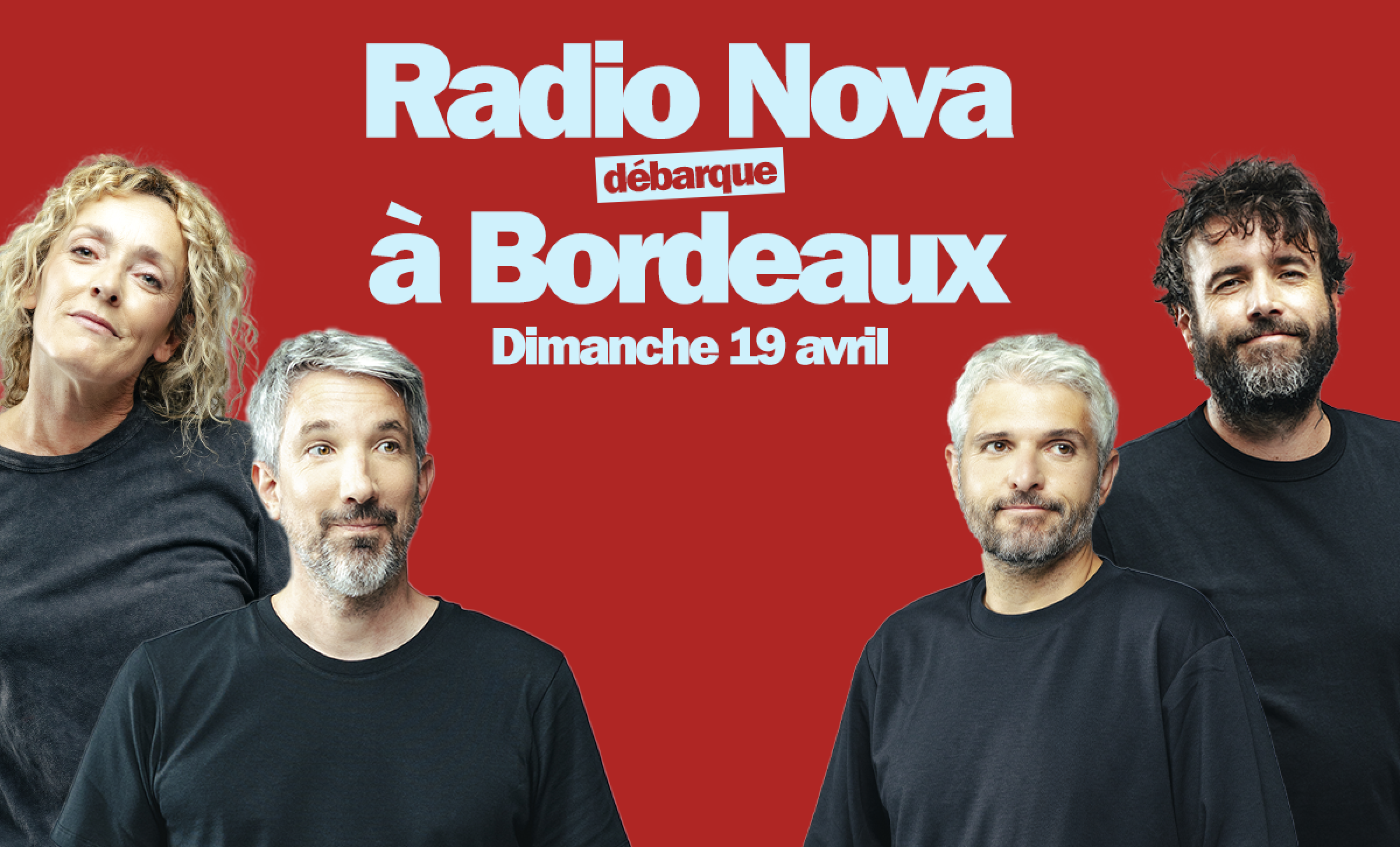 Radio Nova débarque à Bordeaux le 19 avril