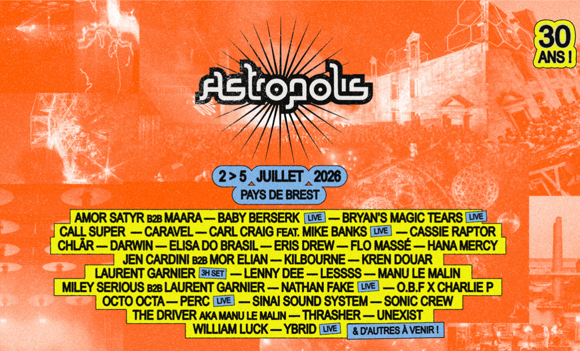 Astropolis fête ses 30 ans !