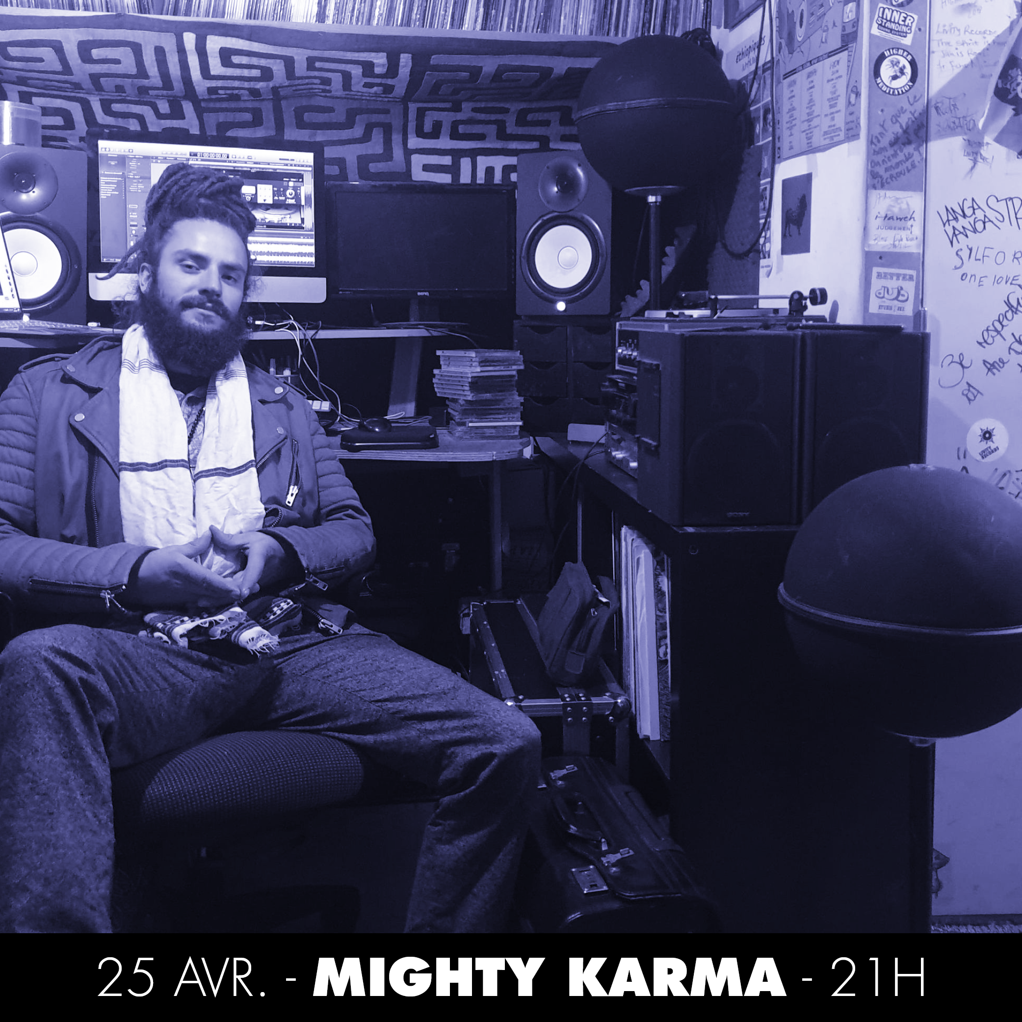 Entre les fleuves #41 : le mix de Mighty Karma pour Nova Lyon