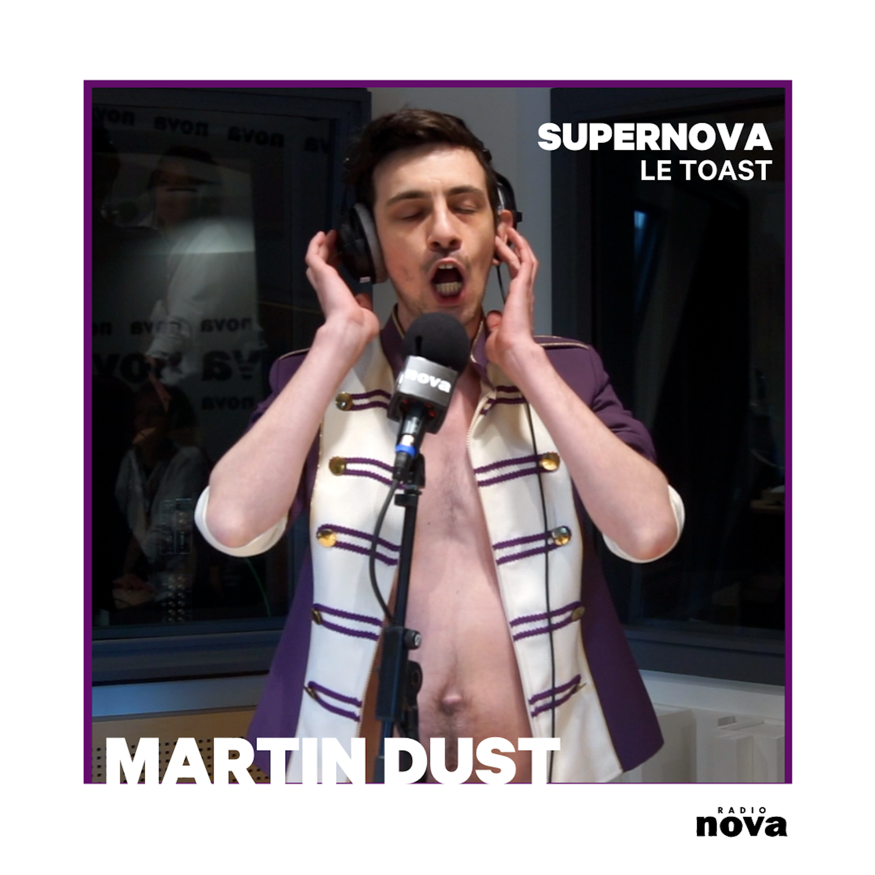 Martin Dust porte un Toast à l’Eurovision