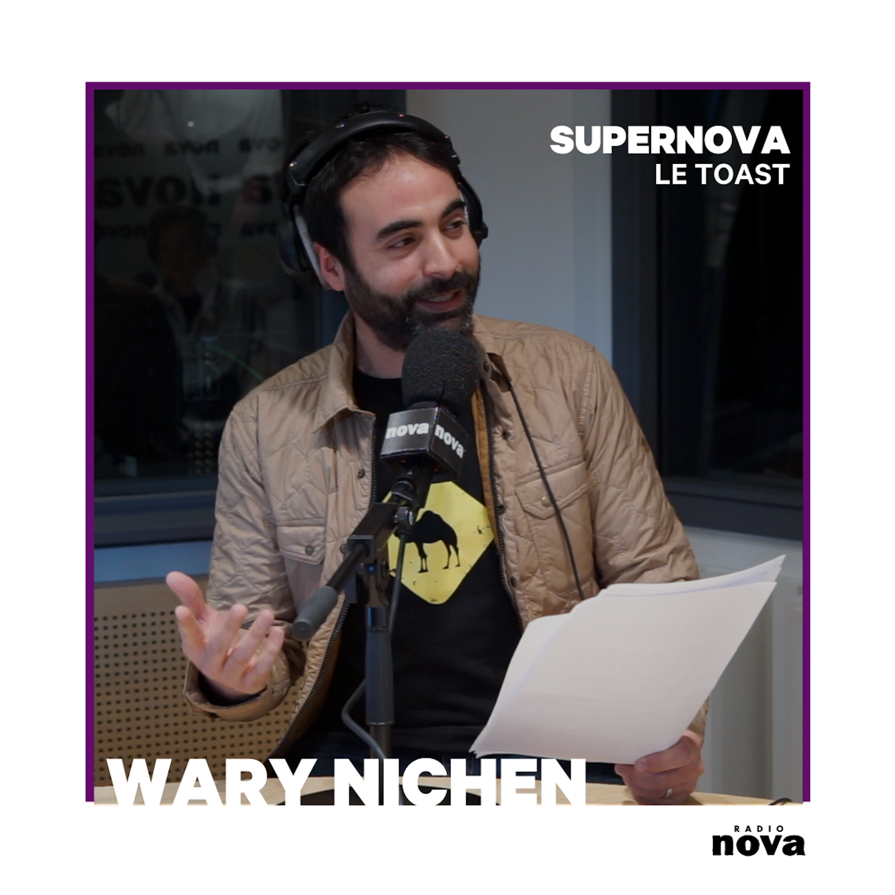 Wary Nichen porte un Toast à Jérusalem