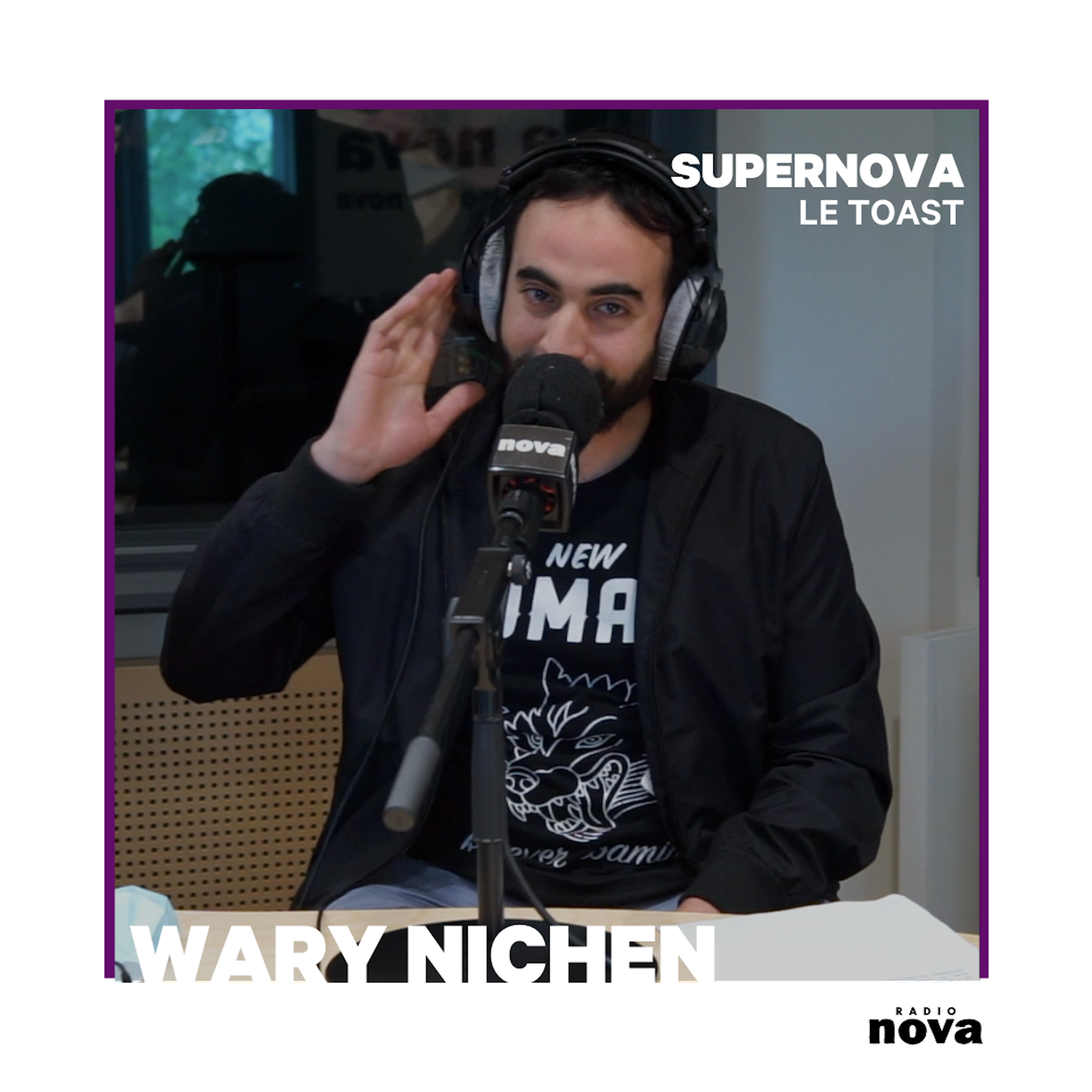 Wary Nichen porte un Toast à Bob Marley