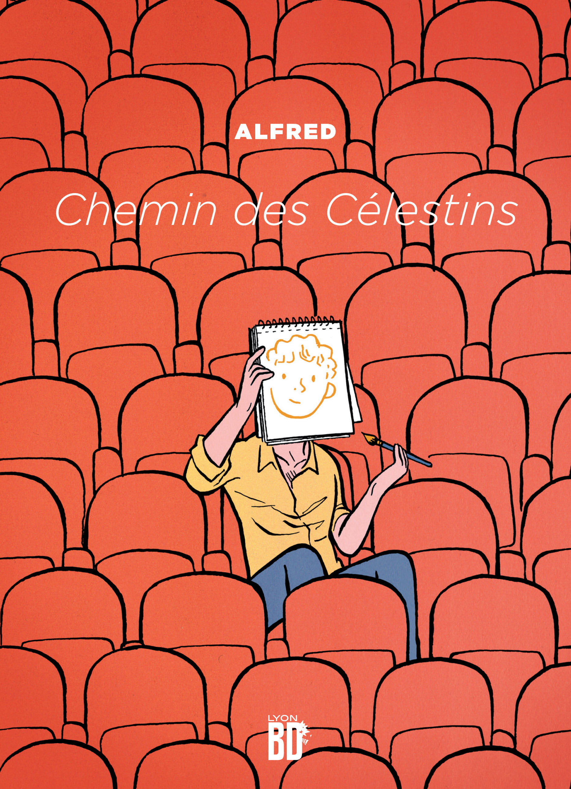 Une histoire illustrée en direct par Alfred dans le cadre du Lyon BD Festival