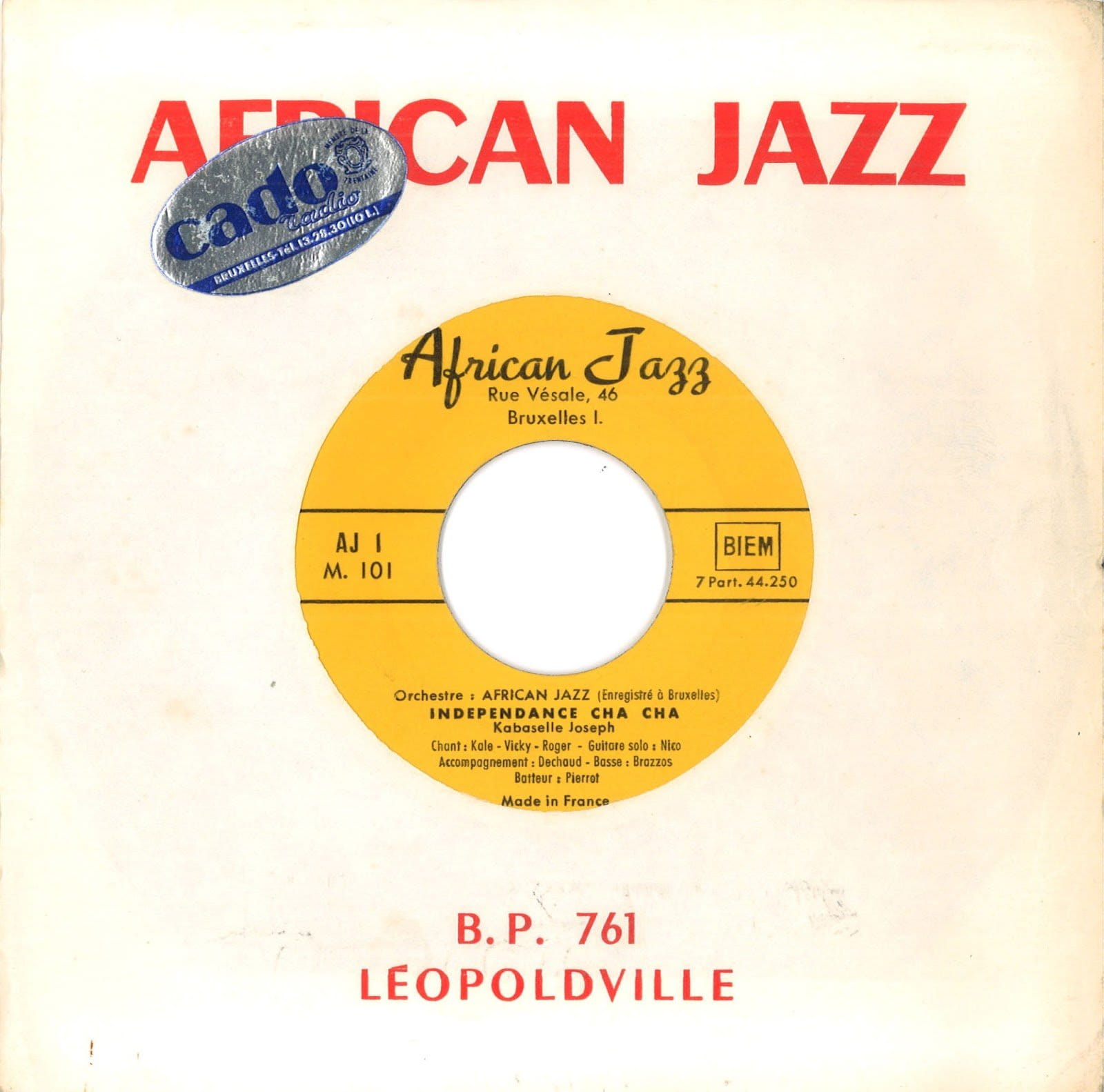 Le Classico d’Angélique Kidjo : « Indépendance Cha Cha » de Grand Kallé