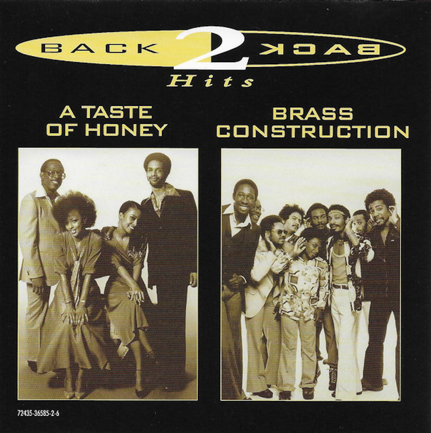 Un disque au hasard ? « Back 2 Back Hits » d’A Taste Of Honey & Brass Construction