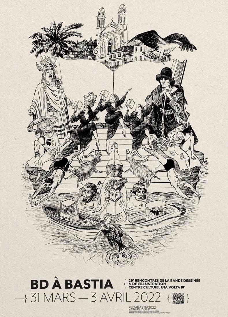 BD À BASTIA : Elodie Font, Loog Hui Phang, Didier Tronchet et Alfred sont nos invités !