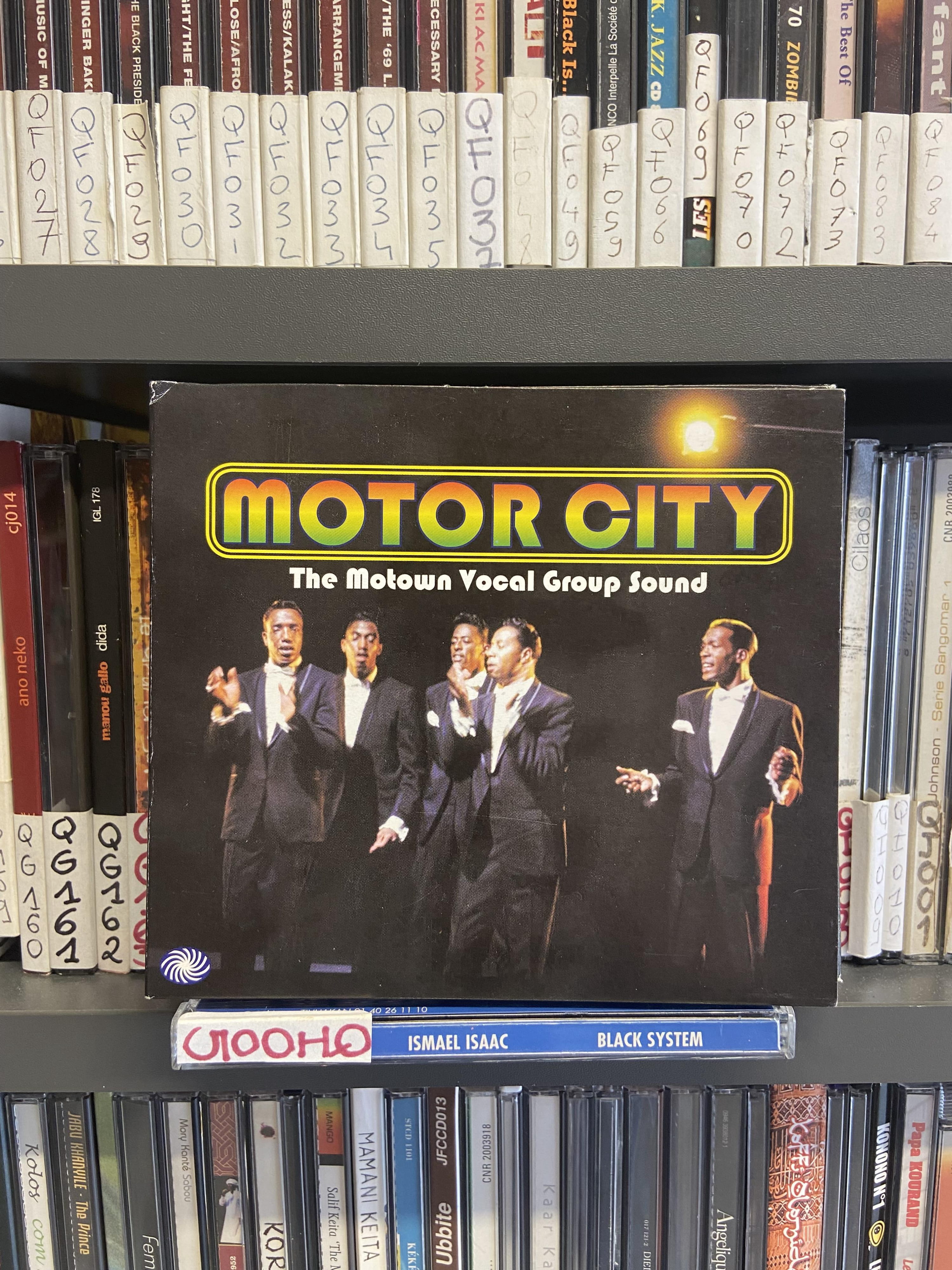 Un disque au hasard ? « Motor City. The Motown Vocal Group Sound » une compilation de la Motown