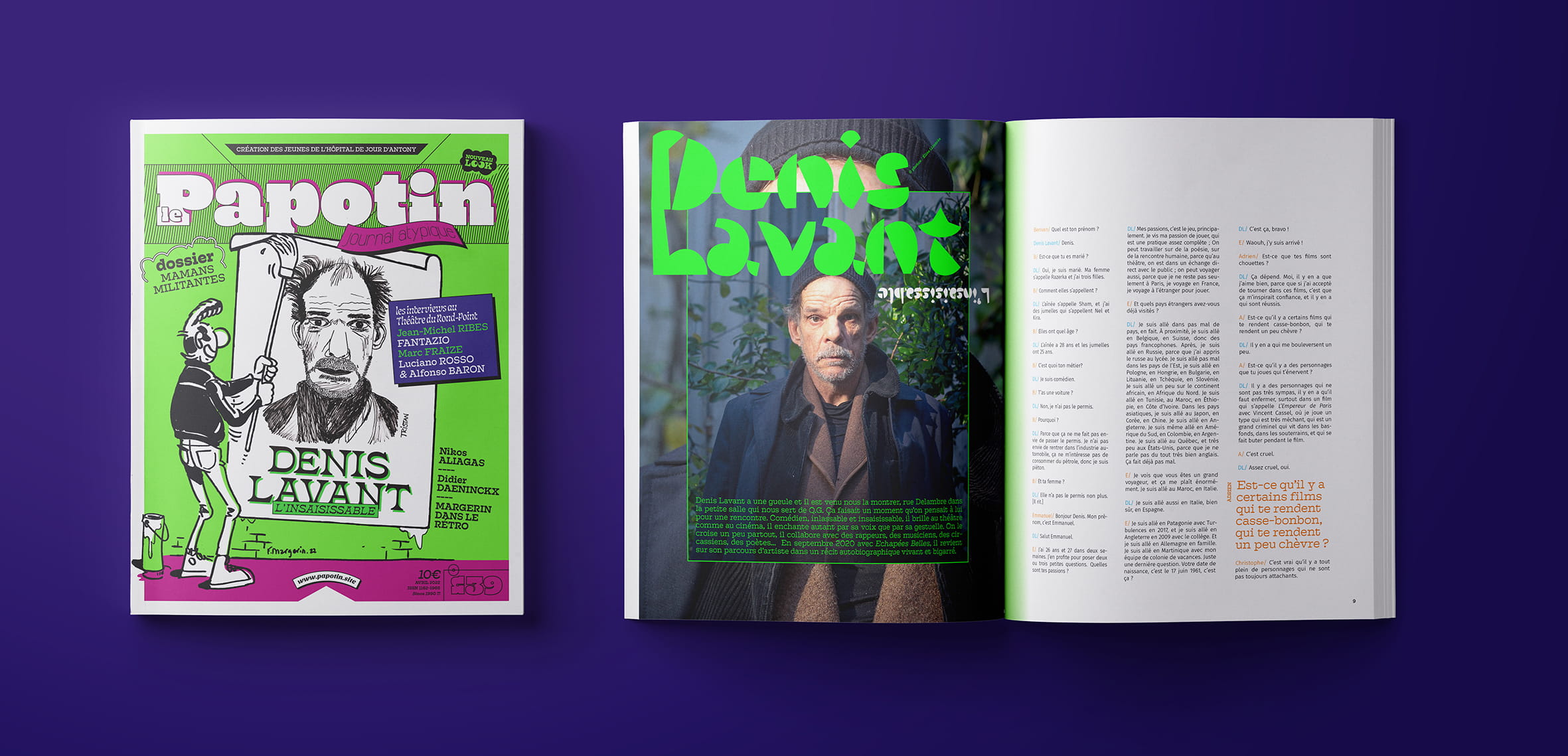 On ouvre Le Papotin, journal atypique