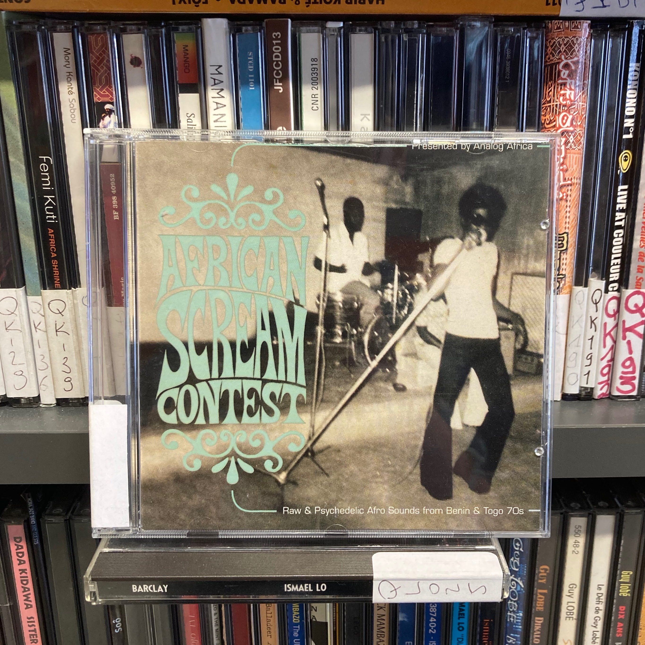 Un disque au hasard ? “African Scream Contest” une compilation par Analog Africa