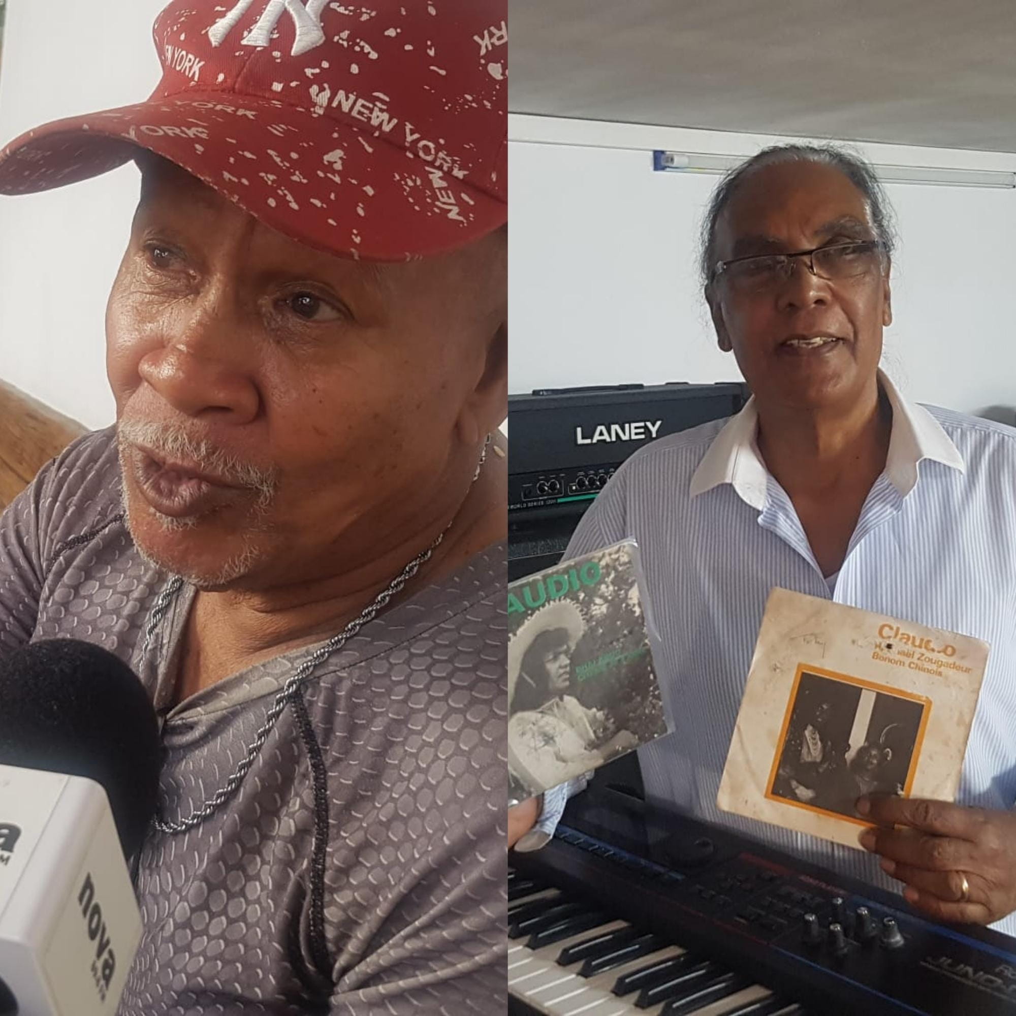 Ti L’Afrique et Claudio Veeraragoo, deux légendes de l’âge d’or du Séga des années 70