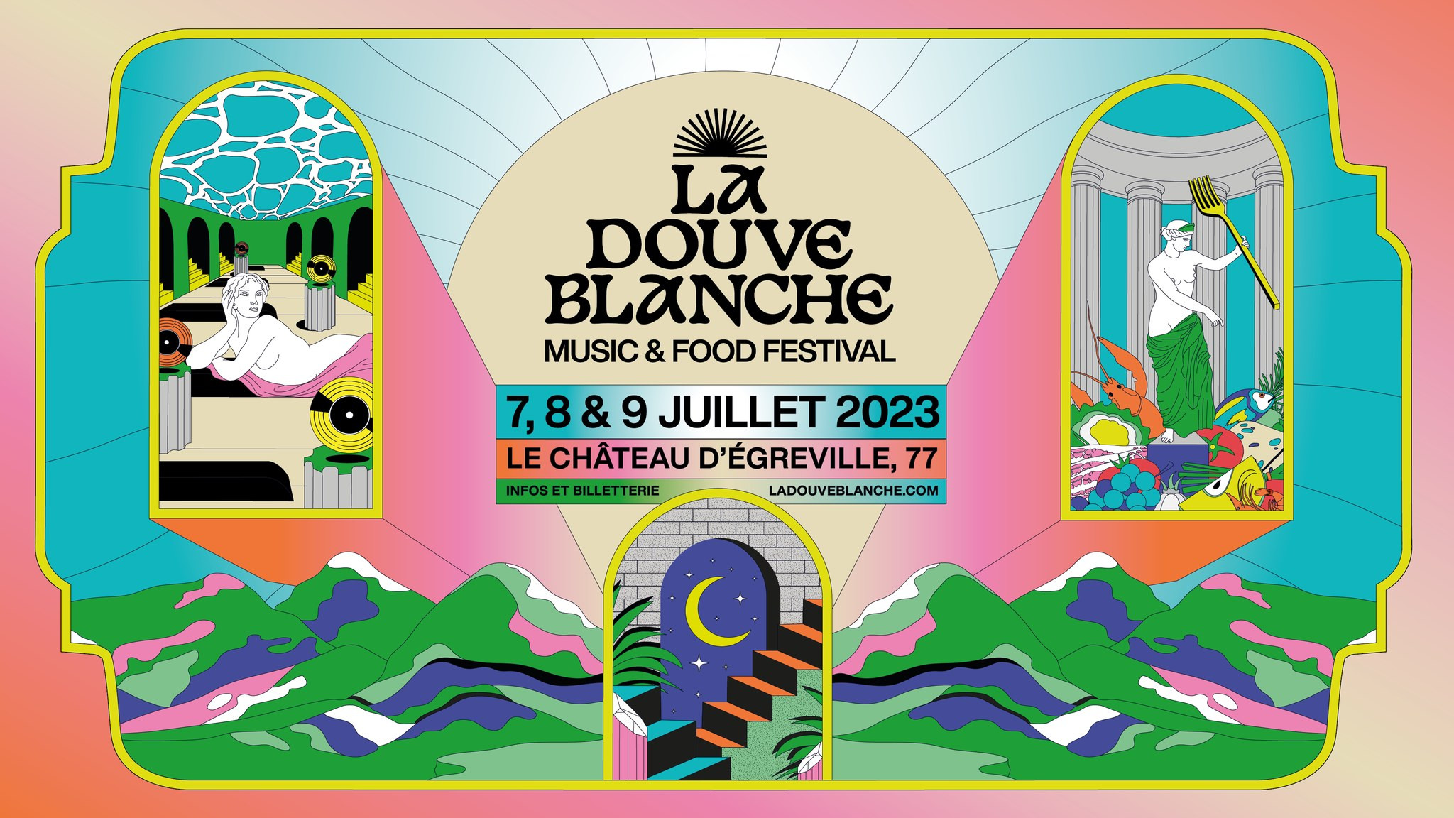 Rendez-vous musical et culinaire à La Douve Blanche 2023