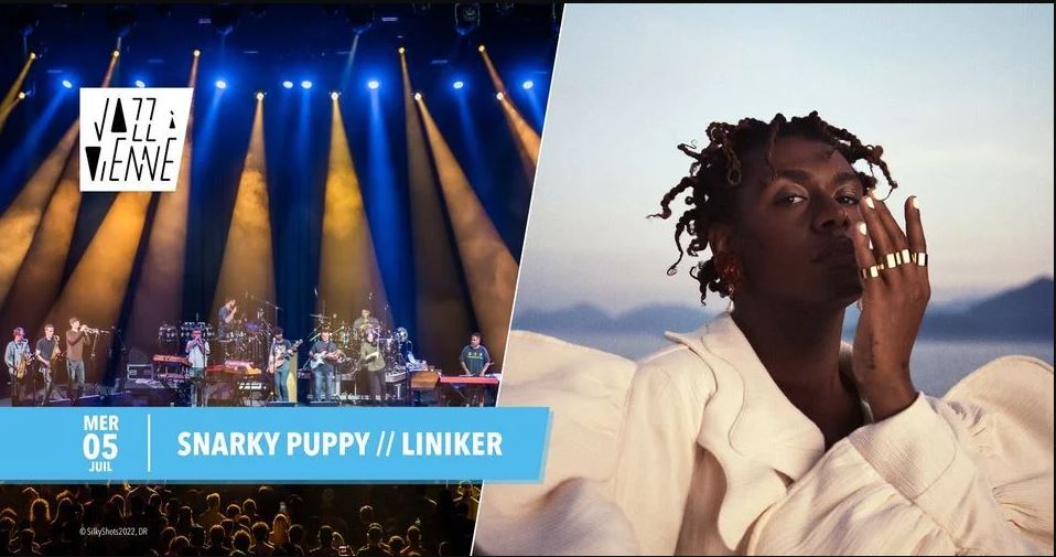 Snarky Puppy & Liniker en concert à Jazz à Vienne – Mercredi 5 Juillet 2023 | Vienne (38)