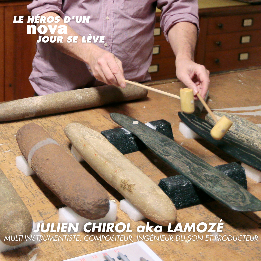 « Ces pièces qui produisent des sons sont parmi les plus anciennes de l’histoire de l’humanité, l’idée, c’était de les partager »