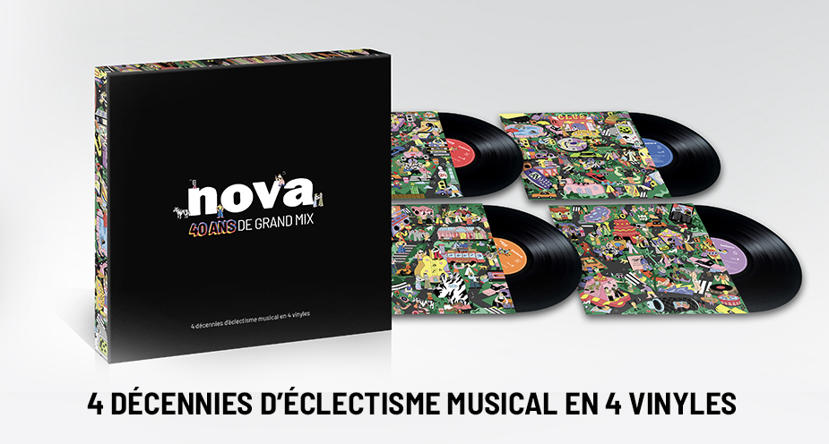Radio Nova, 40 ans de Grand Mix dans un coffret collector